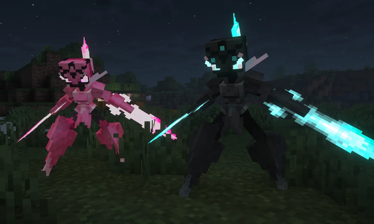 Модель покемона Церуледжа из набора The Pinkan Pokémon Pack.