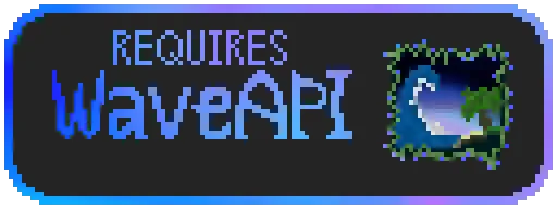 Логотип мода WaveAPI.