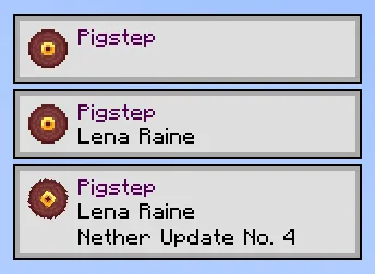 Меню настройки уведомлений в стиле Minecraft.