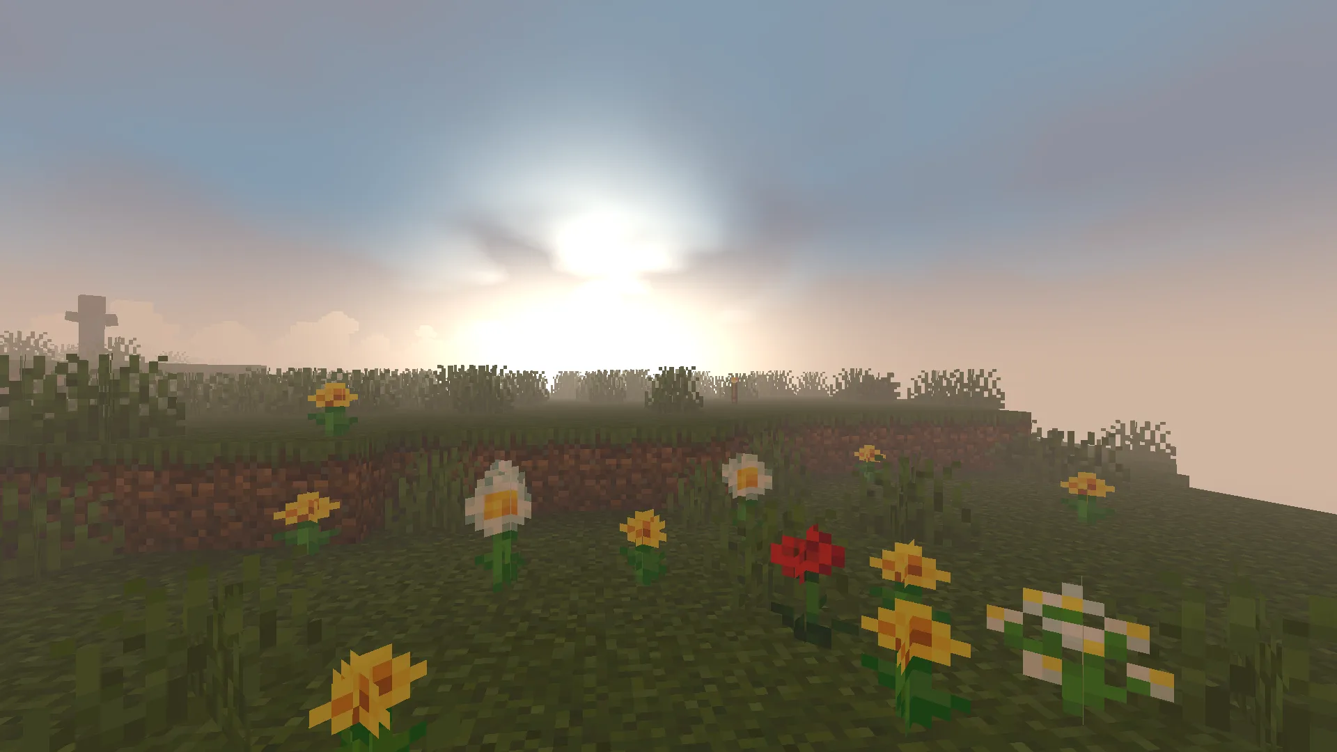 Освещение в шейдер-паке Eerie Craft