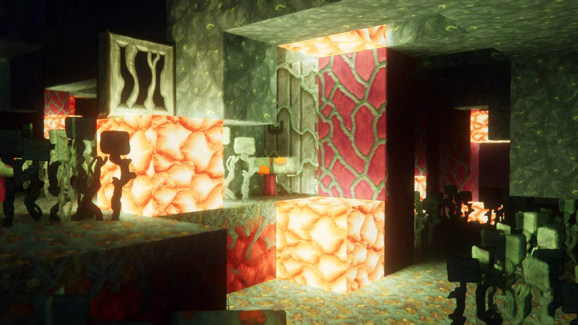 Скриншот проекта rotrBLOCKS в Minecraft.