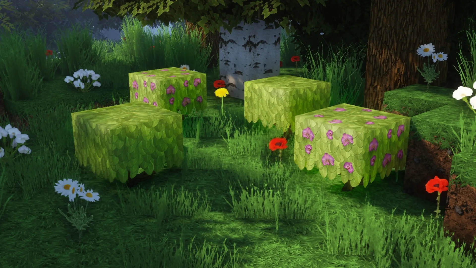 Скриншот проекта rotrBLOCKS в Minecraft.