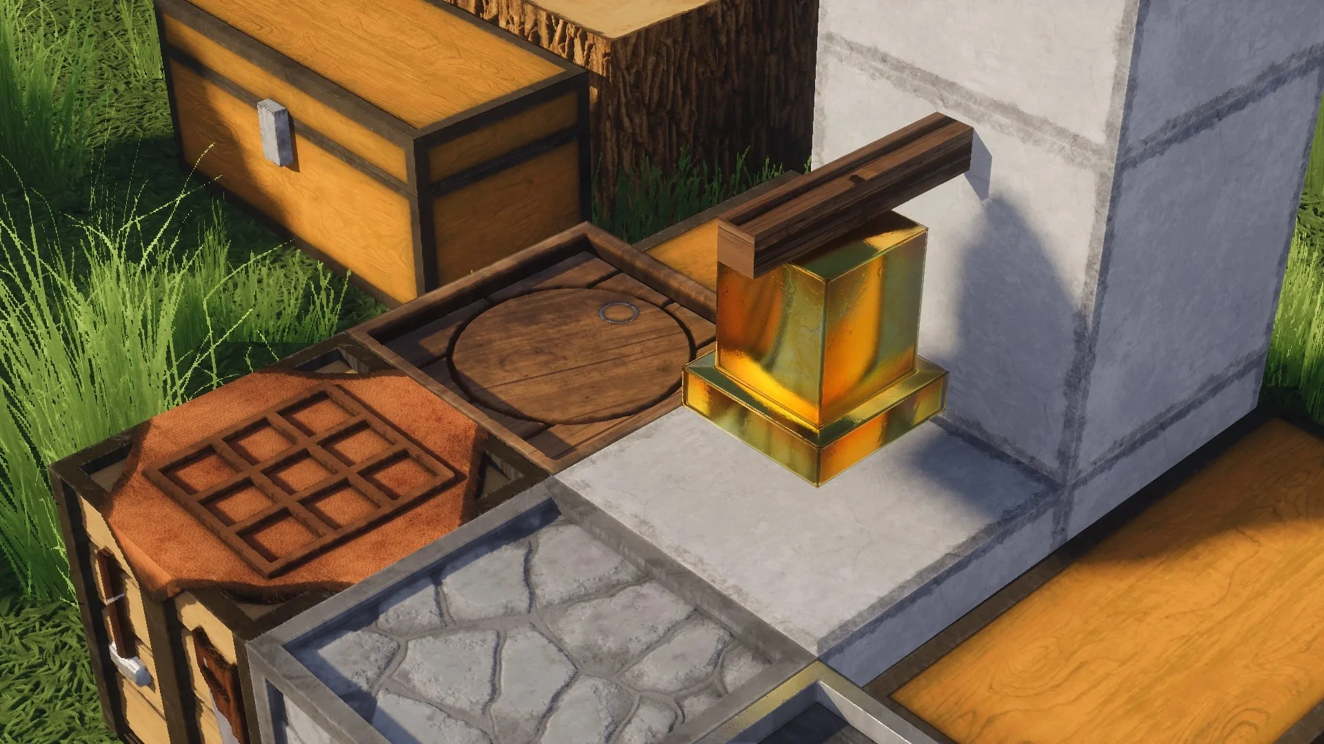 Скриншот проекта rotrBLOCKS в Minecraft.