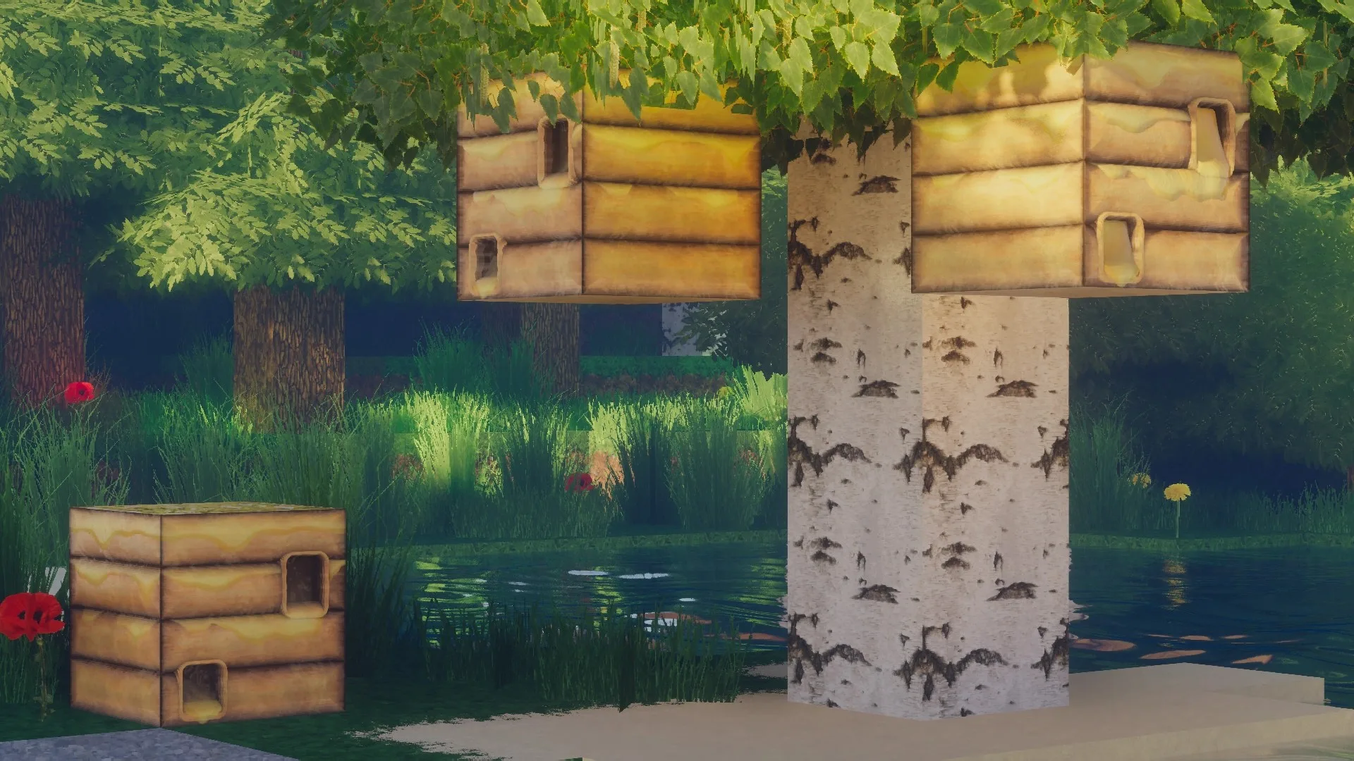 Скриншот проекта rotrBLOCKS в Minecraft.