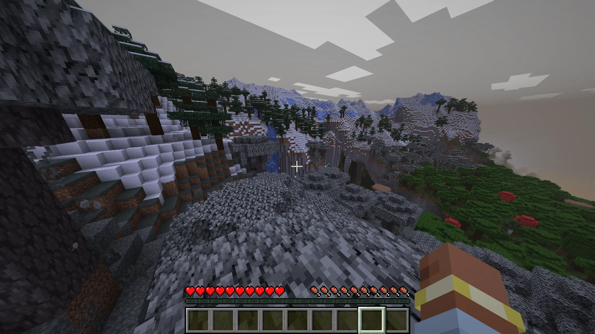 Шейдер пак Panini Projection: эффект выключен