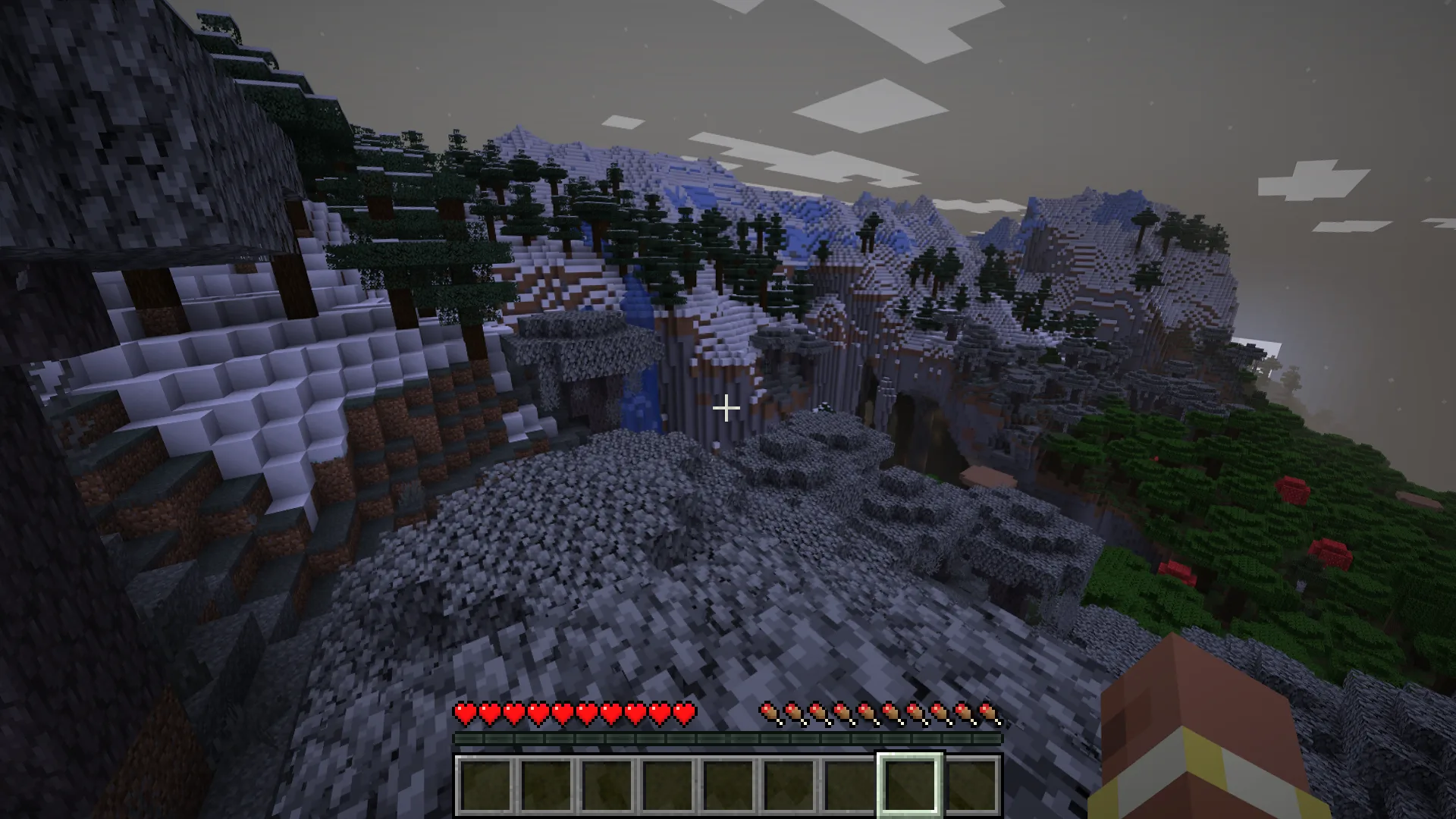 Шейдер пак Panini Projection: эффект включен на 0.5