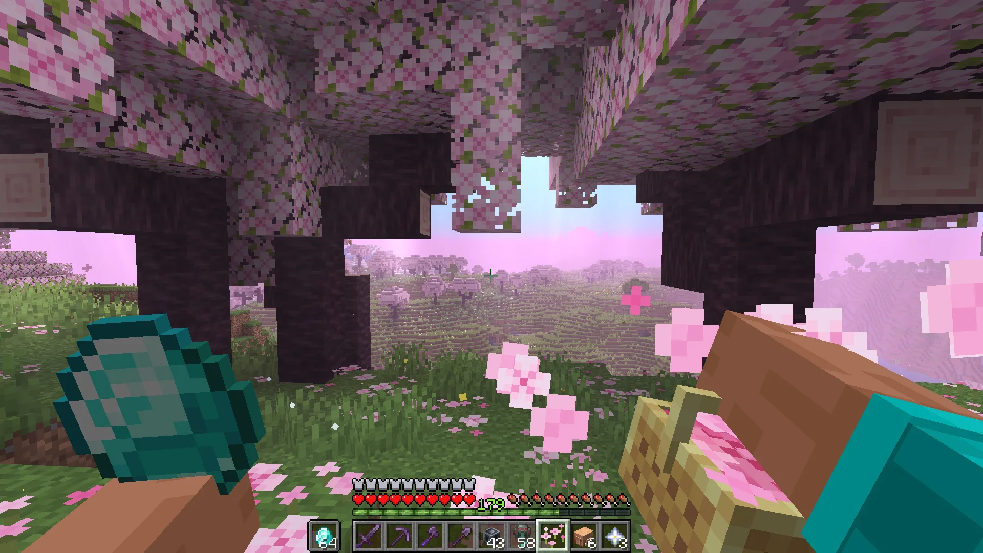 Корзины для розовых лепестков, полевых цветов и опавшей листвы с поддержкой физики из мода Hold My Items.