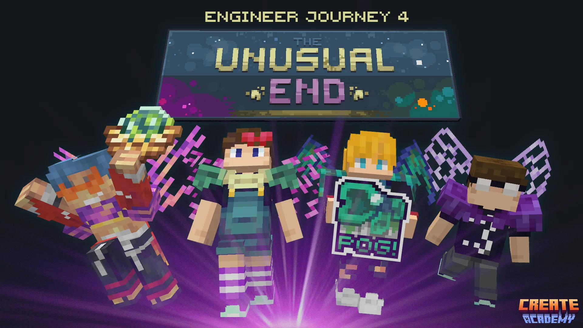 Рекламный арт обновления Engineer Journey 4: The Unusual End для мода NextGuard