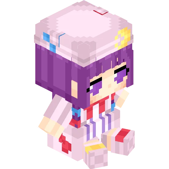 Игрушечная фигурка Пачули Нолидж из Minecraft.