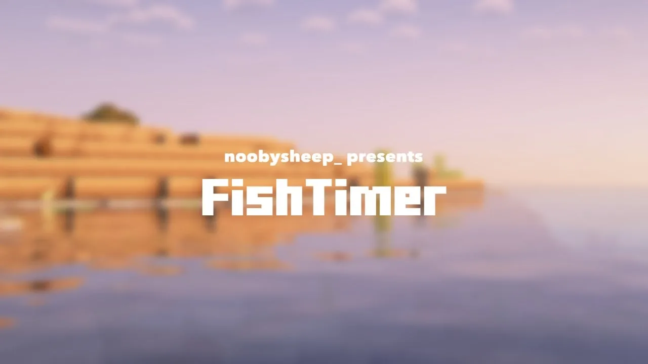 Баннер мода FishTimer с видом на океан