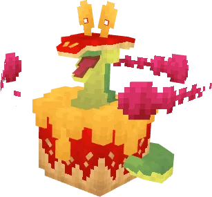 Гигантамакс Апплетун из мода Cobblemon.