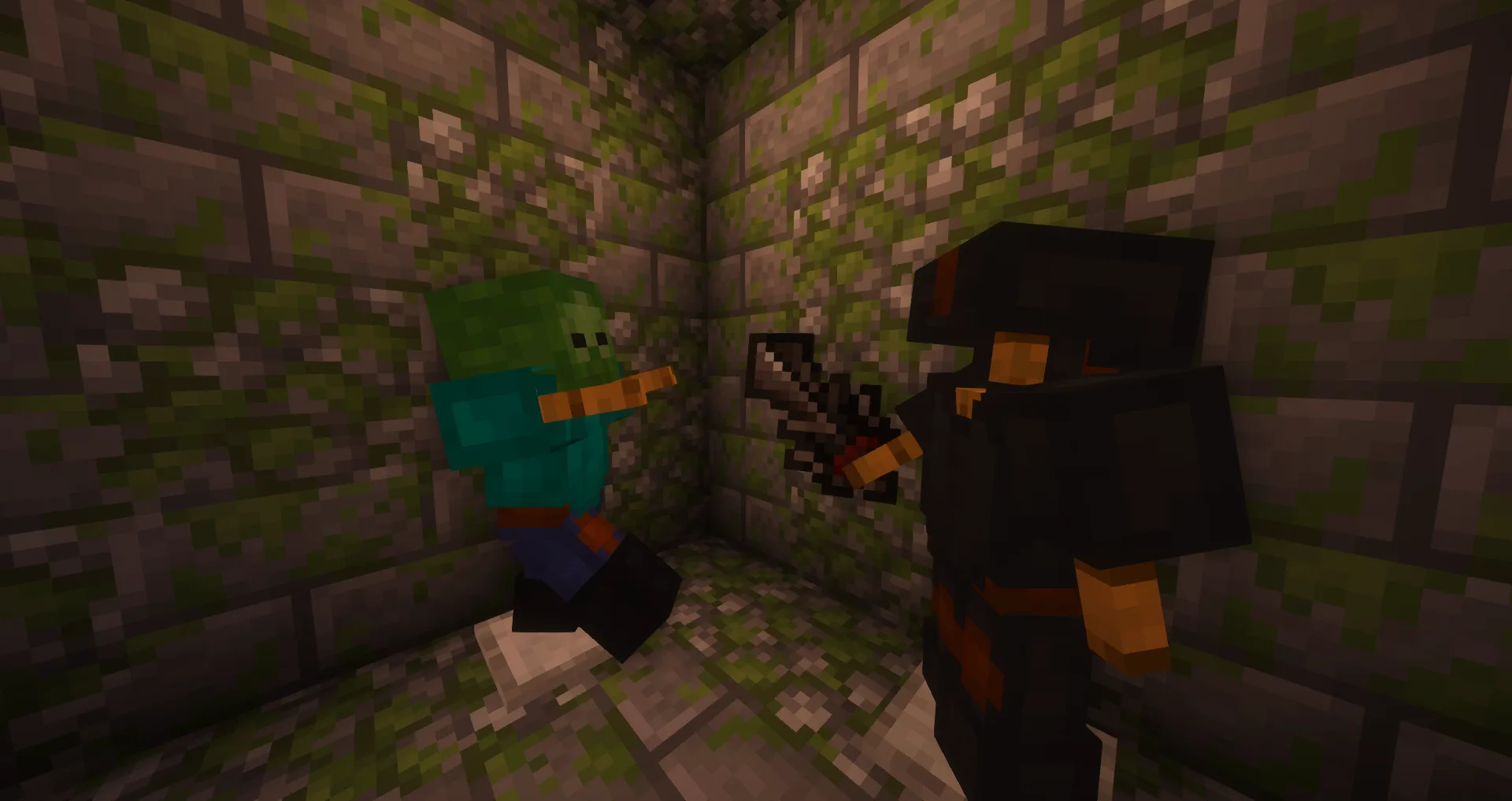 Незеритовый меч из ресурс-пака Chunky Tools