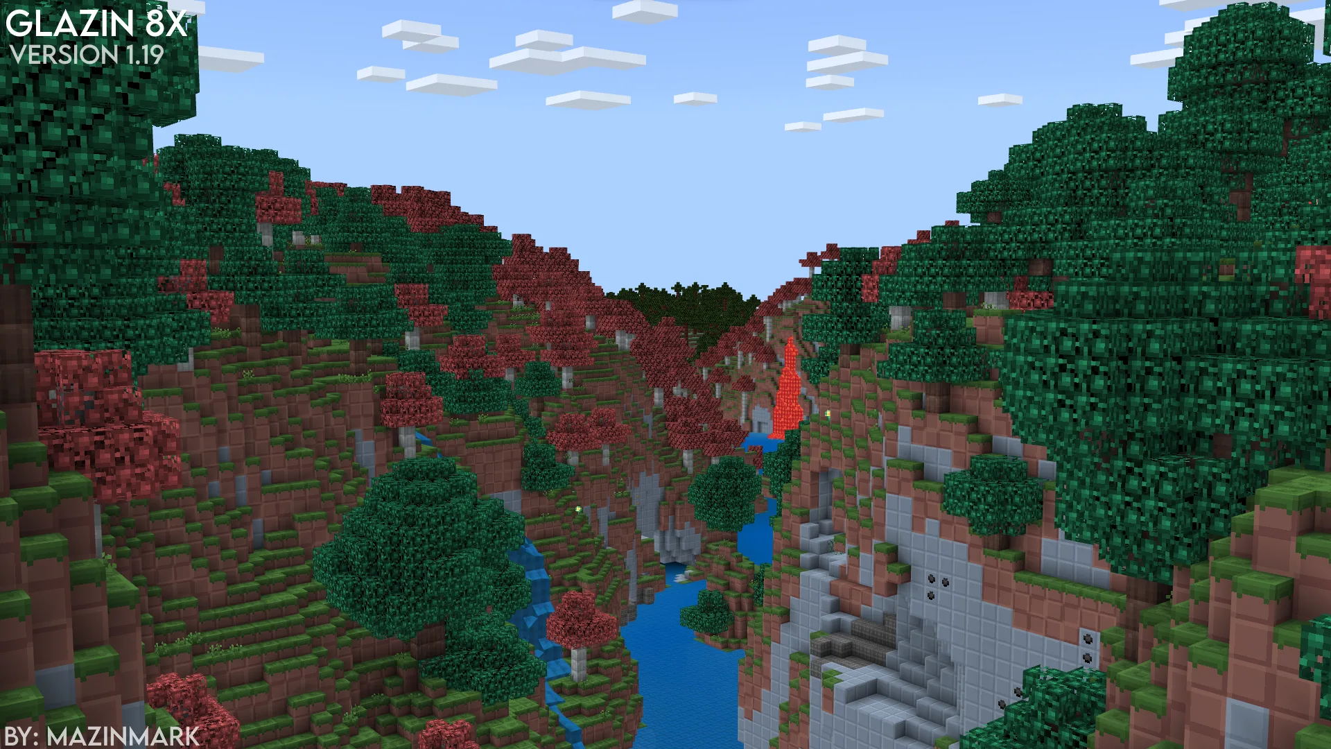 Ресурс пак Glazin 8x — Default E