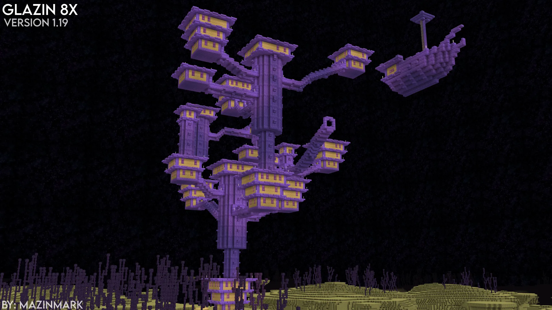 Ресурс пак Glazin 8x — Default C