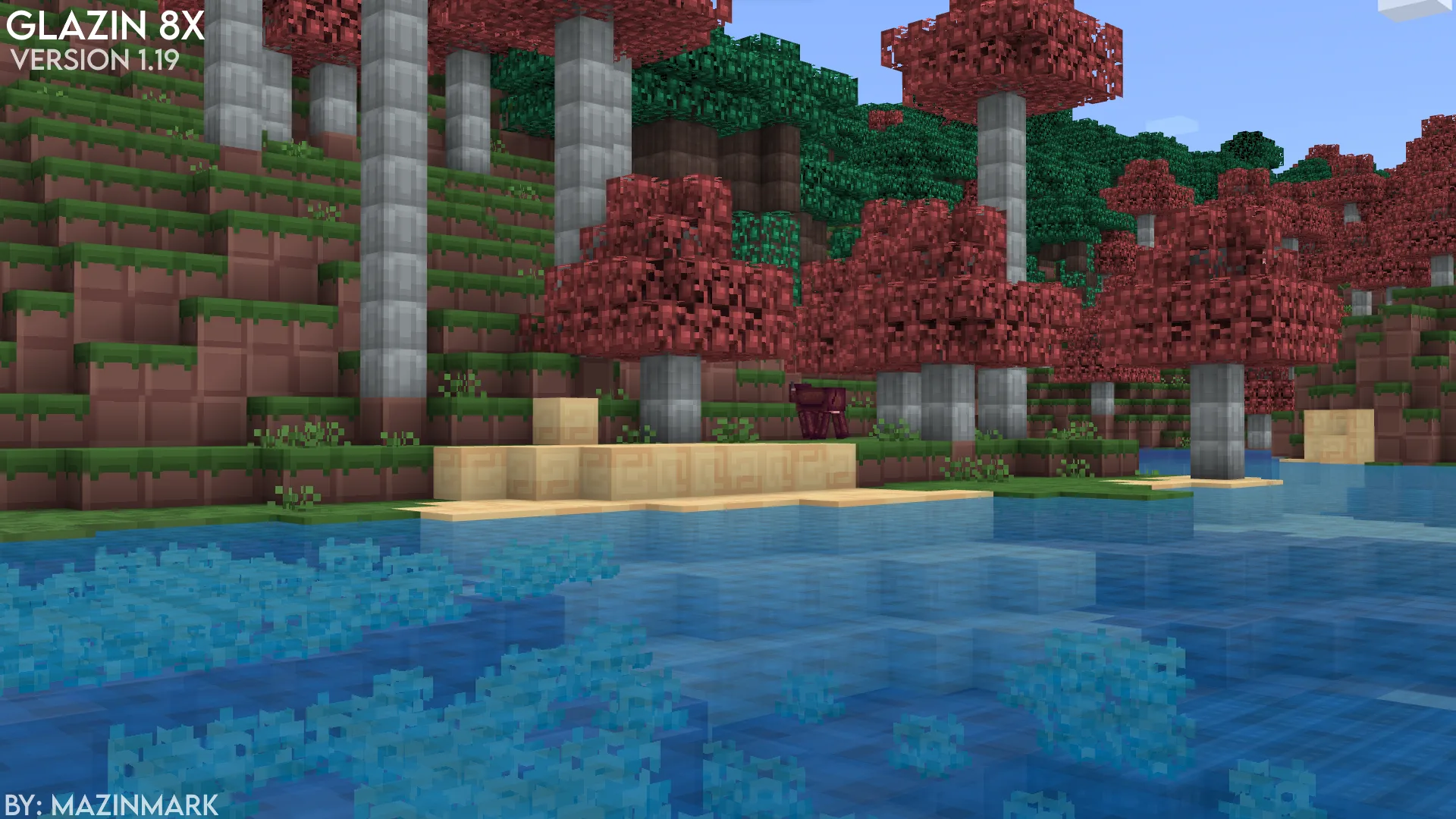 Ресурс пак Glazin 8x — Default A