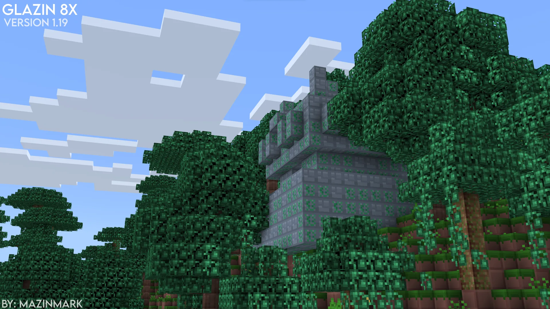 Ресурс пак Glazin 8x — Default B