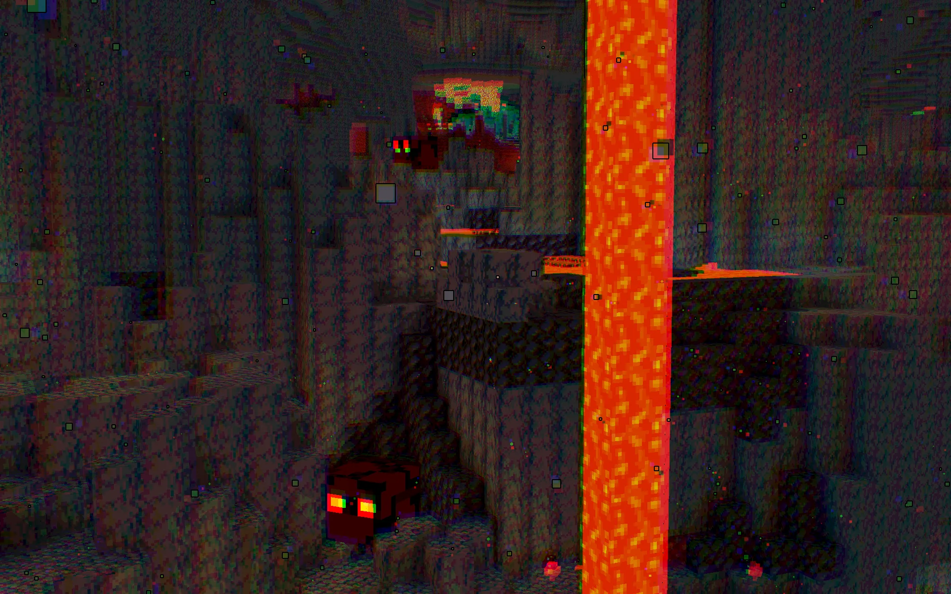 Basalt Lands с шейдером Lunacy.