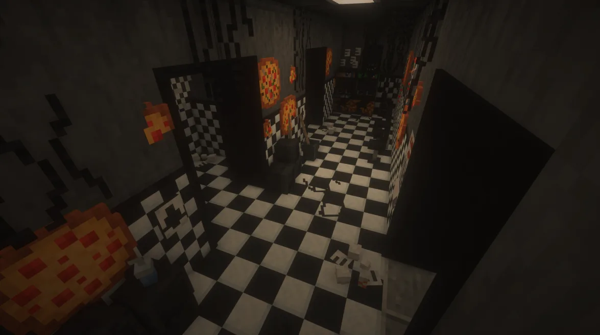 Туалеты из мода FNAF - PROJECT: NIGHTSHIFT