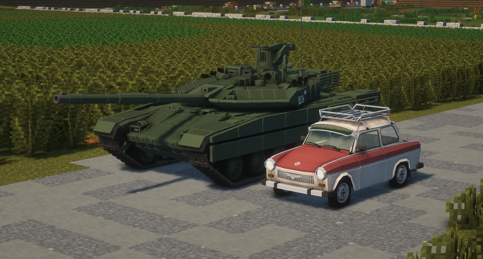 Ассортимент техники из мода VEB Automobilwerke Schwikau