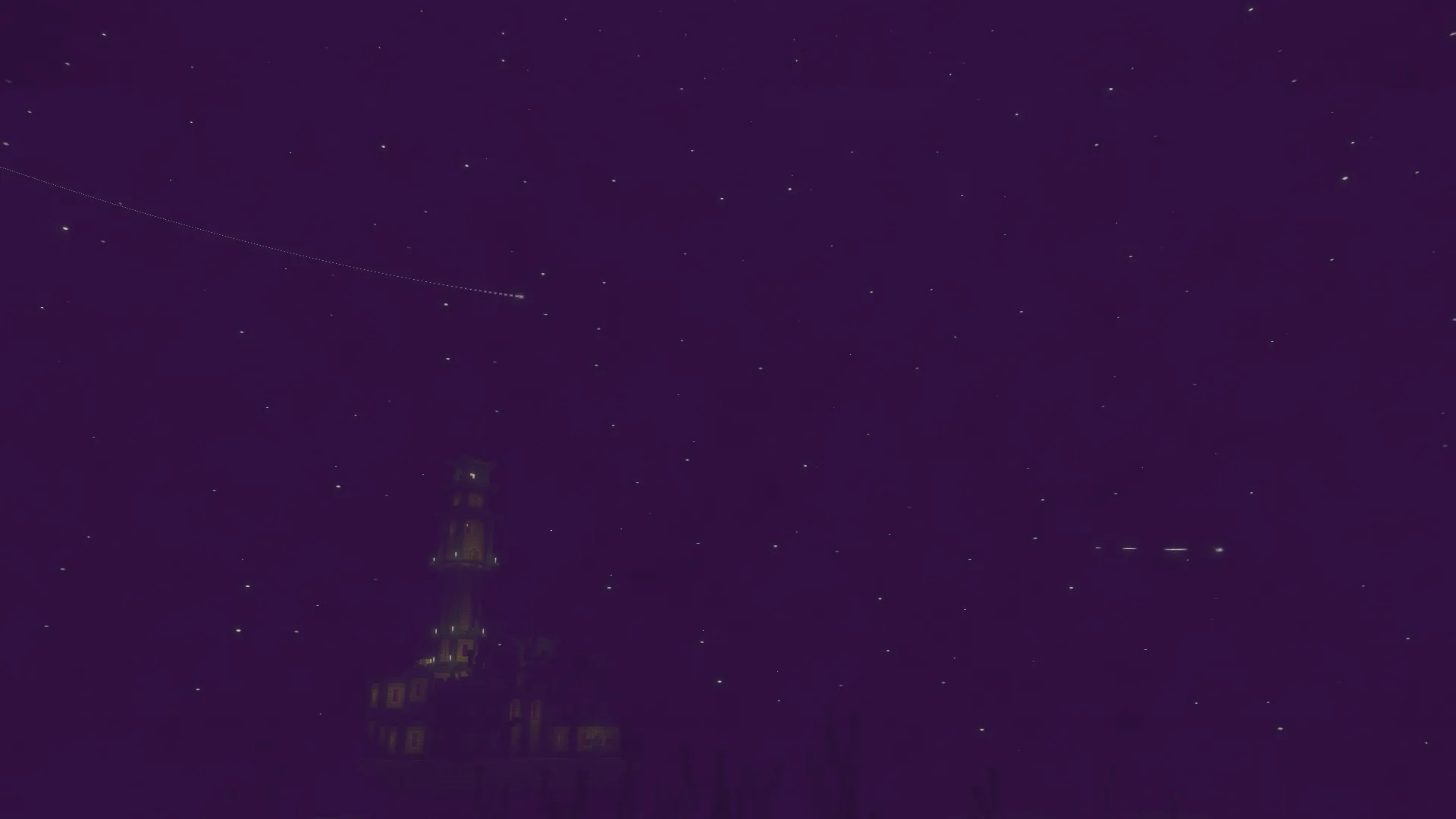 Ночной цветок в Энде.