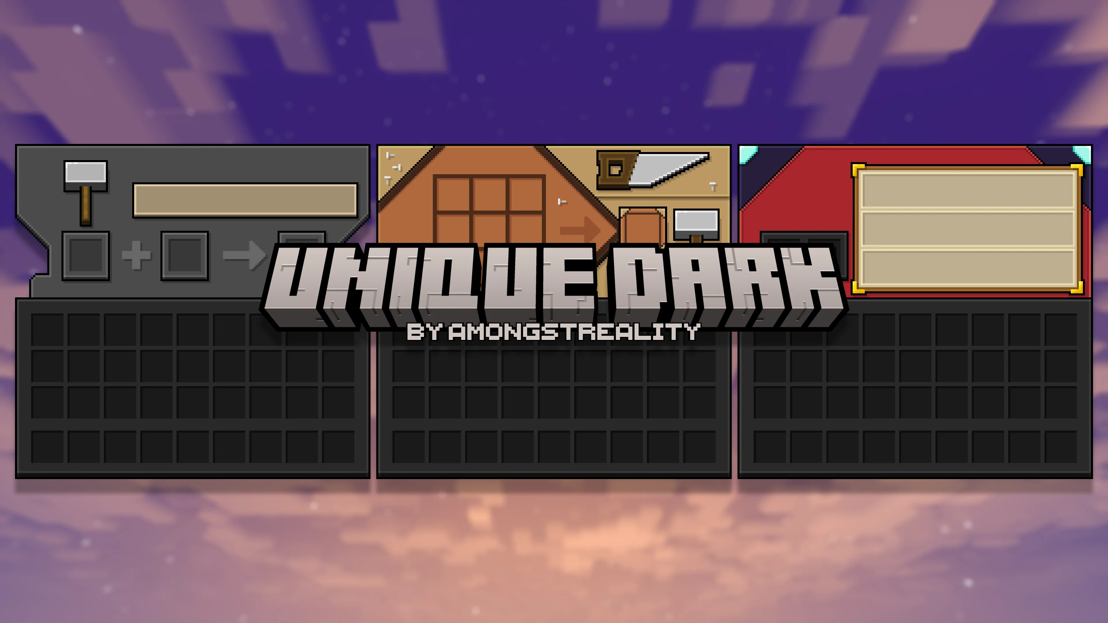 Превью проекта Unique Dark в Minecraft.