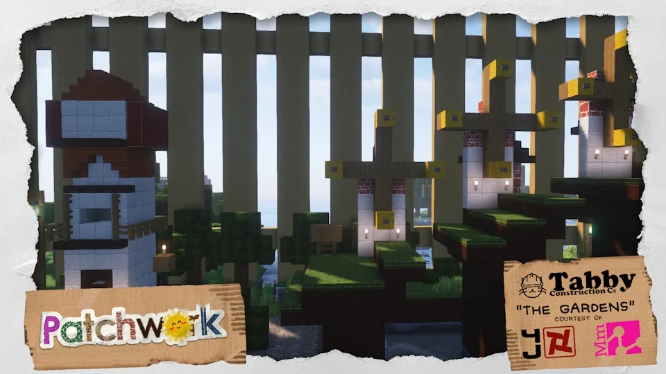 Локация The Gardens в ресурс-паке Patchwork