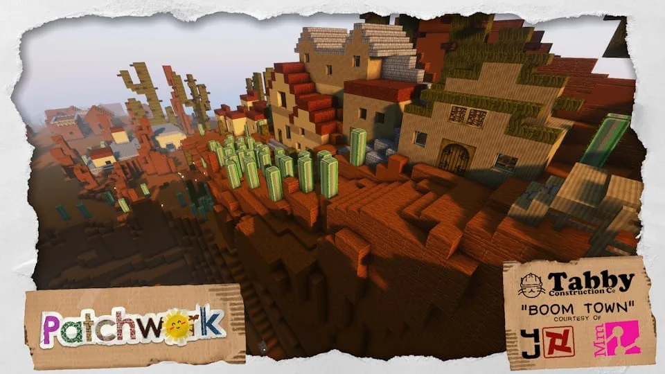 Локация Boom Town в ресурс-паке Patchwork