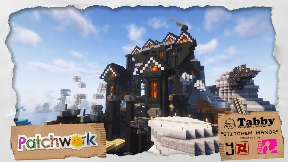 Локация Stitchem Manor в ресурс-паке Patchwork