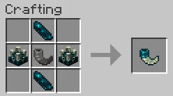 Рецепт крафта предмета Sculk Horn.