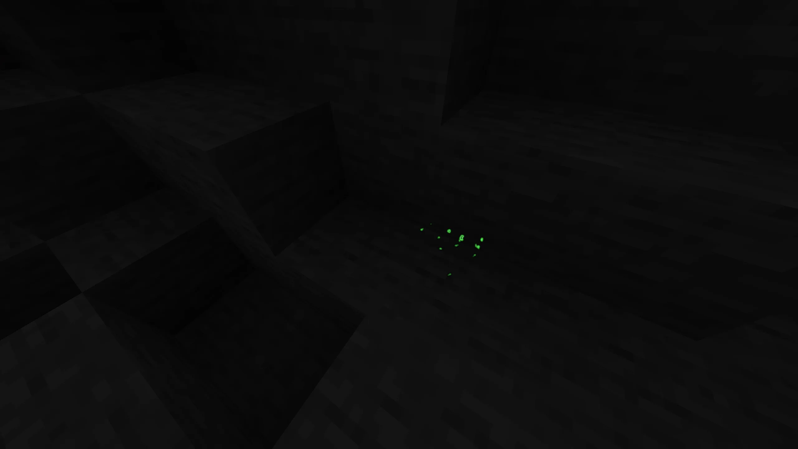 Свечение предметов из мода Lenient Death, видимое сквозь стены.