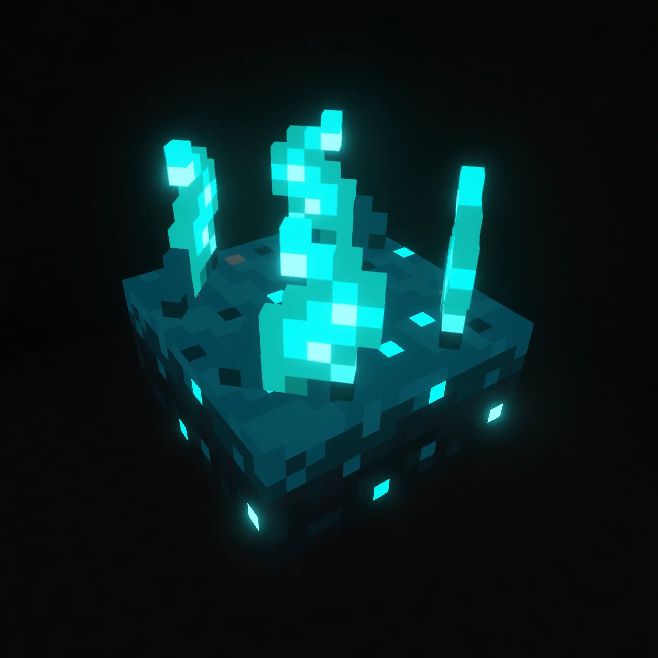 Скалк-сенсор из мода Dimensionalized 3D Essentials.