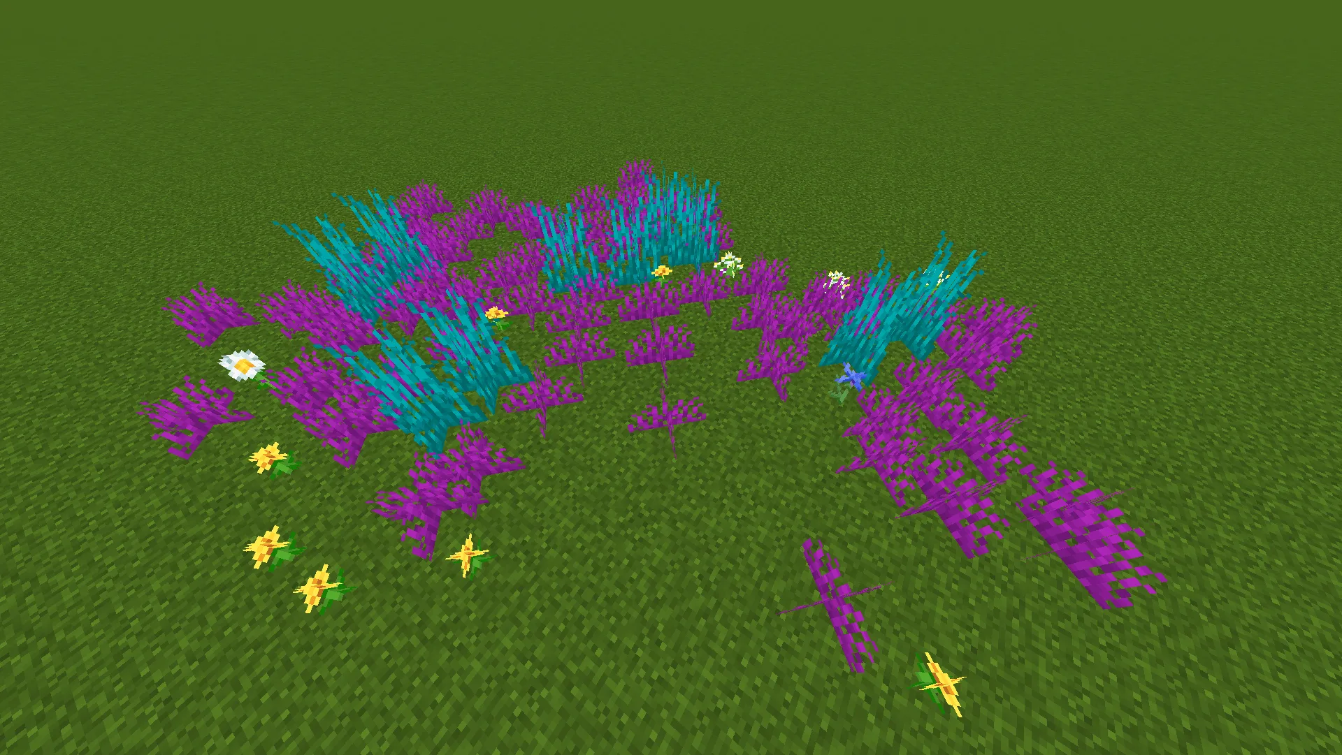 Пример травы в моде Ambience V2