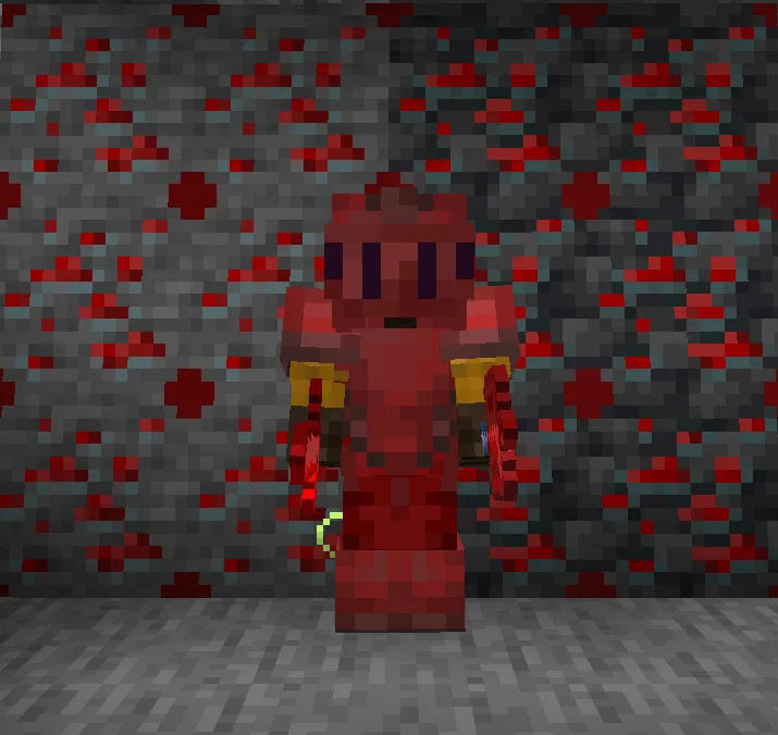 Текстуры руд и брони из мода Ultra Ruby.