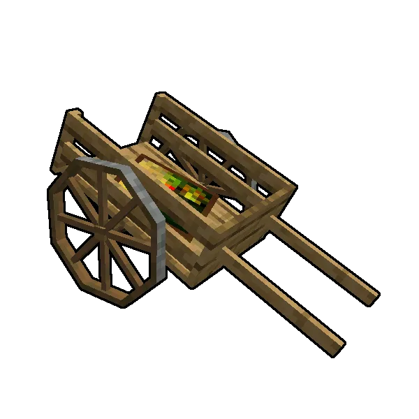 Деревянная грузовая тележка из проекта NiftyCarts.
