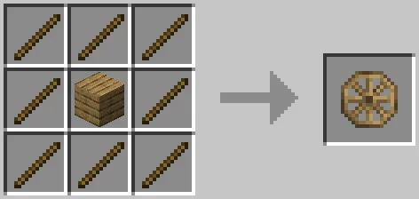 Рецепт крафта колеса для NiftyCarts.