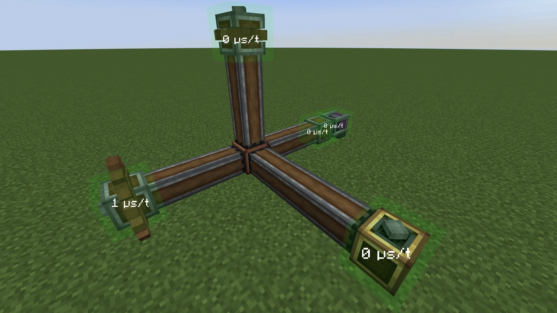 Ленивые валы и шестерни для оптимизации Create: Additional Logistics