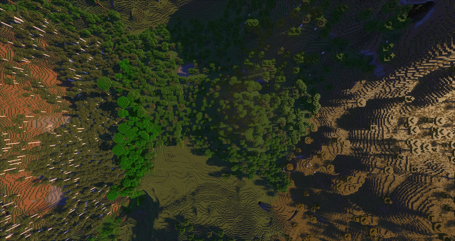 Vanilletix Shaders: Пейзажи Minecraft с обновлением