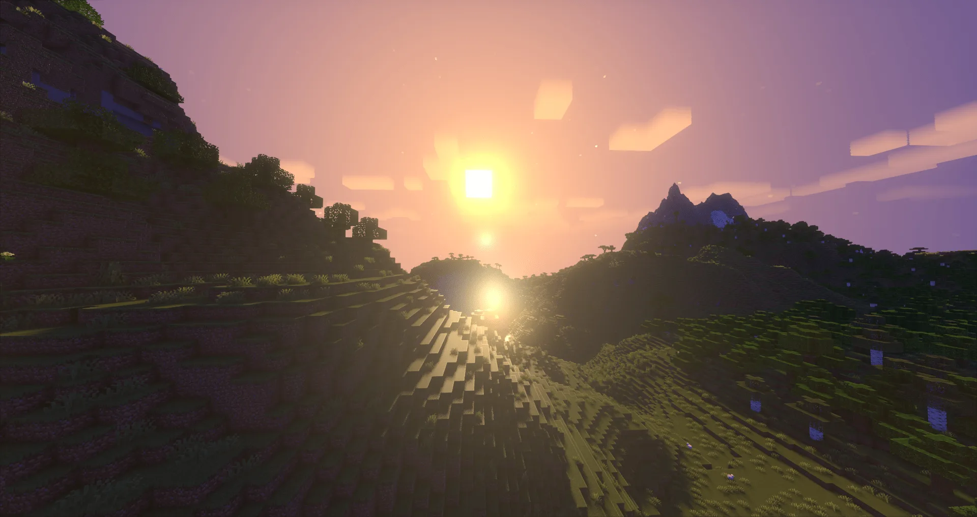 Vanilletix Shaders: Восход солнца