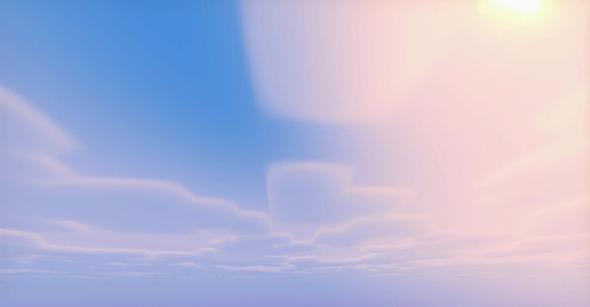 Vanilletix Shaders: объемные облака.