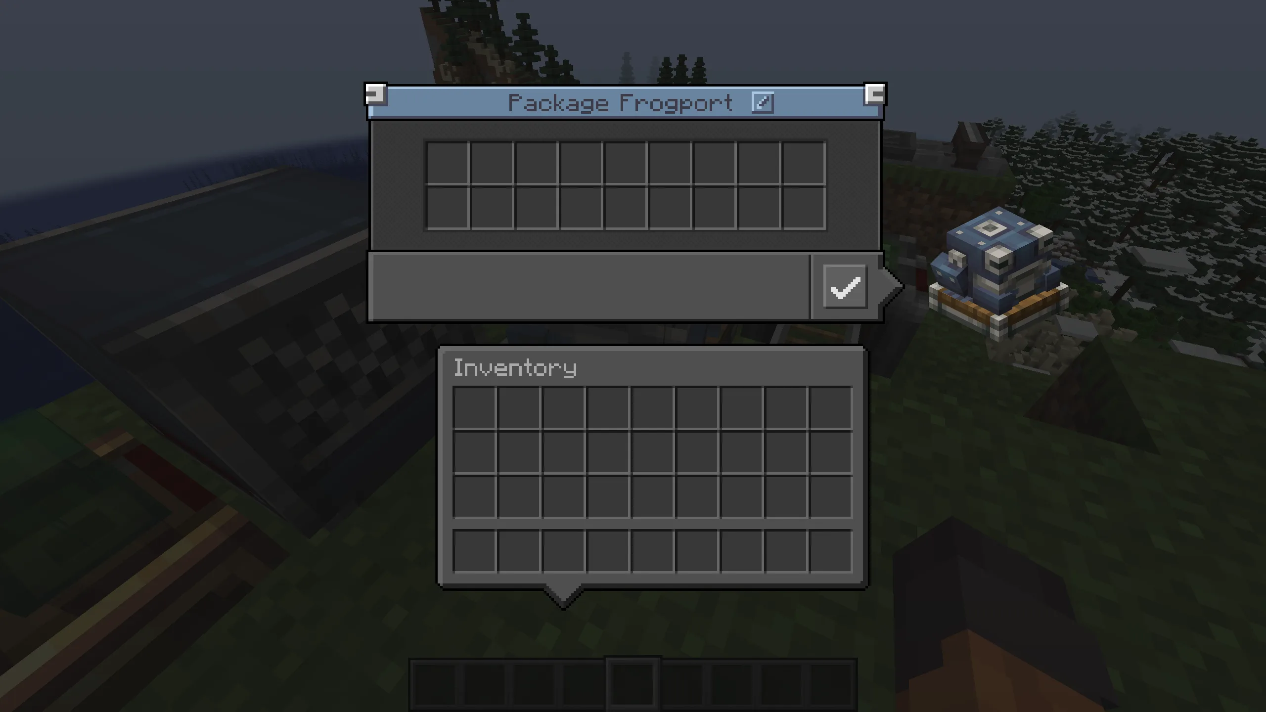 Демонстрация темного интерфейса Default Dark Create
