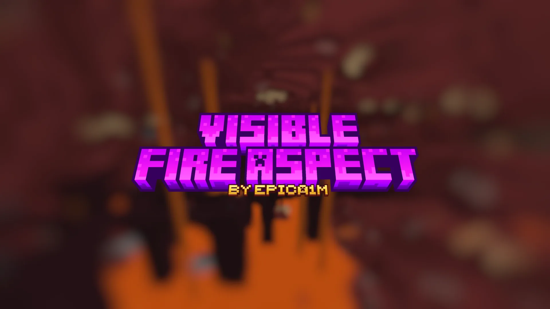 Баннер проекта Visible Fire Aspect в Minecraft.