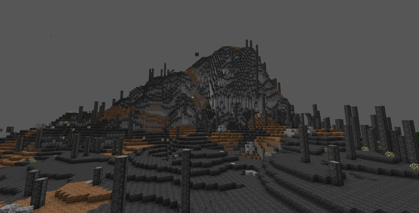 Сгоревший лес из мода Desolate