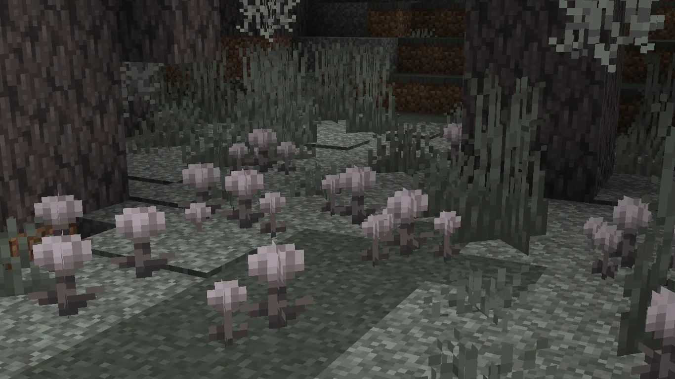 Бледный сад в ресурс-паке floweing