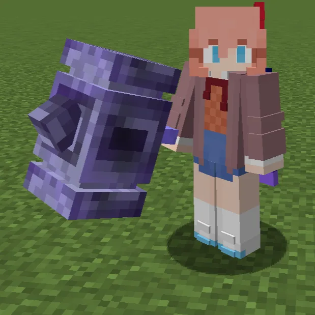 Булава Cool Mace в руке игрока