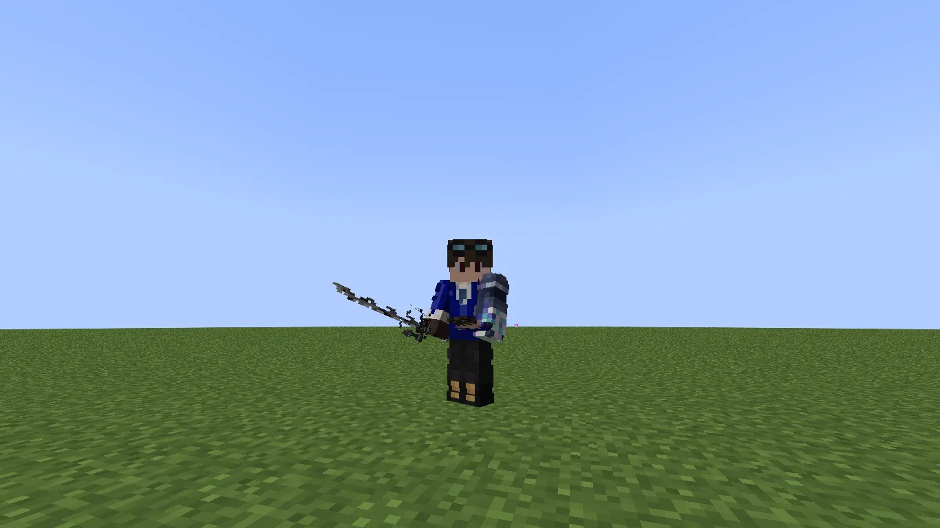 Левая рука в ресурс-паке Dust