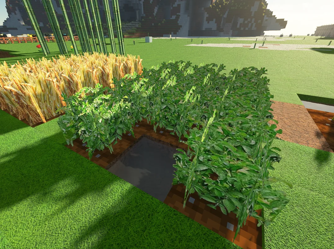 Картофельные листья из ресурспака DzighLite.