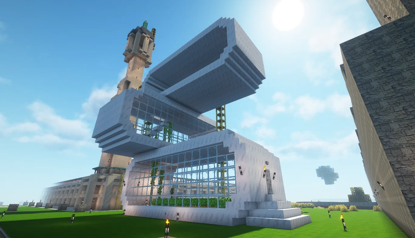 Скриншот процесса разработки ресурс-пака DzighLite с шейдерами Complementary Unbound.