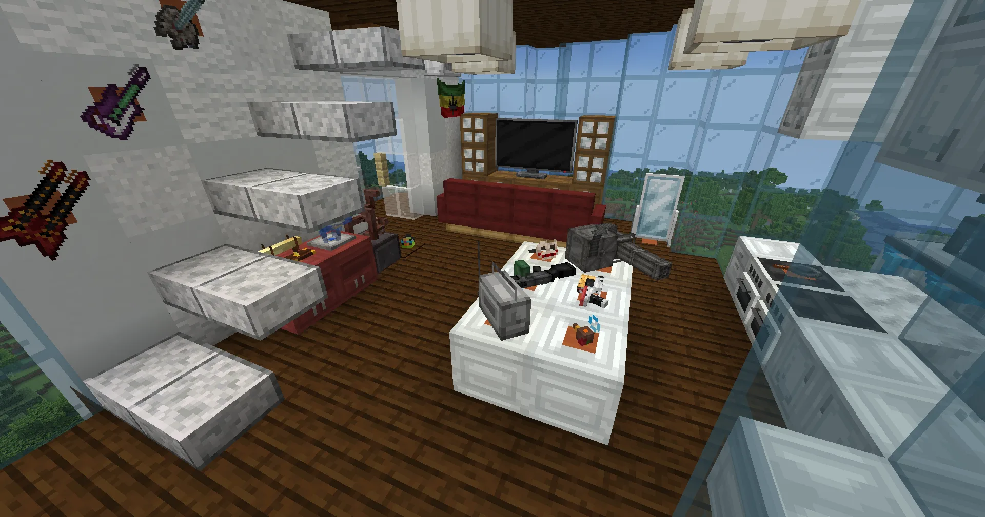 Вариант оформления комнаты в United RolePlay