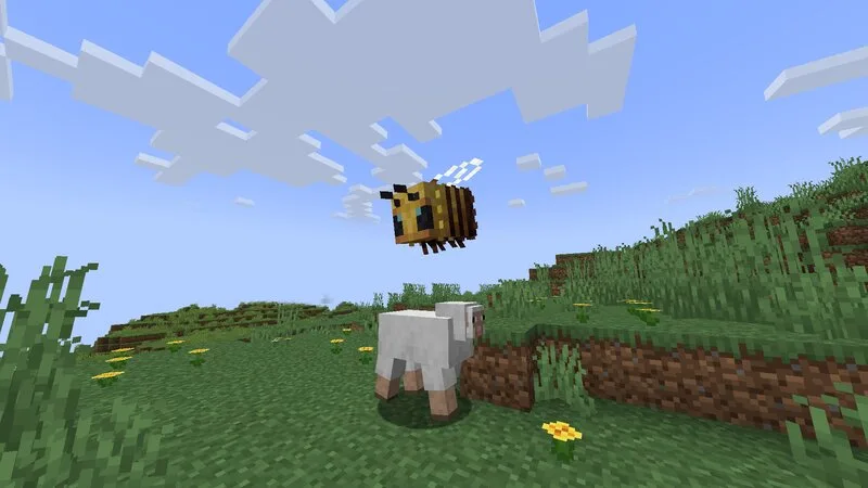 Bee RePixeled - Ресурс паки для Minecraft - Minecraft Flow