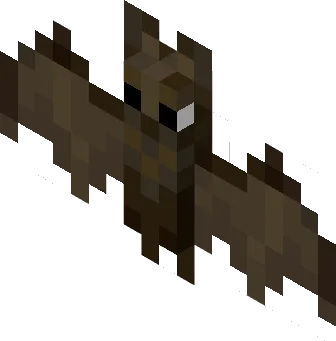 Ресурспак Bat: текстура летучей мыши в Minecraft.